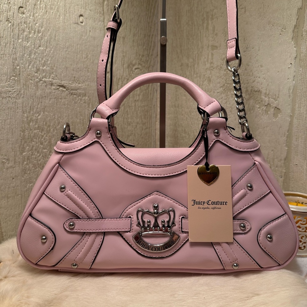 Juicy Couture Ballet Pink Patent Crossbody - Picture 2 of 8